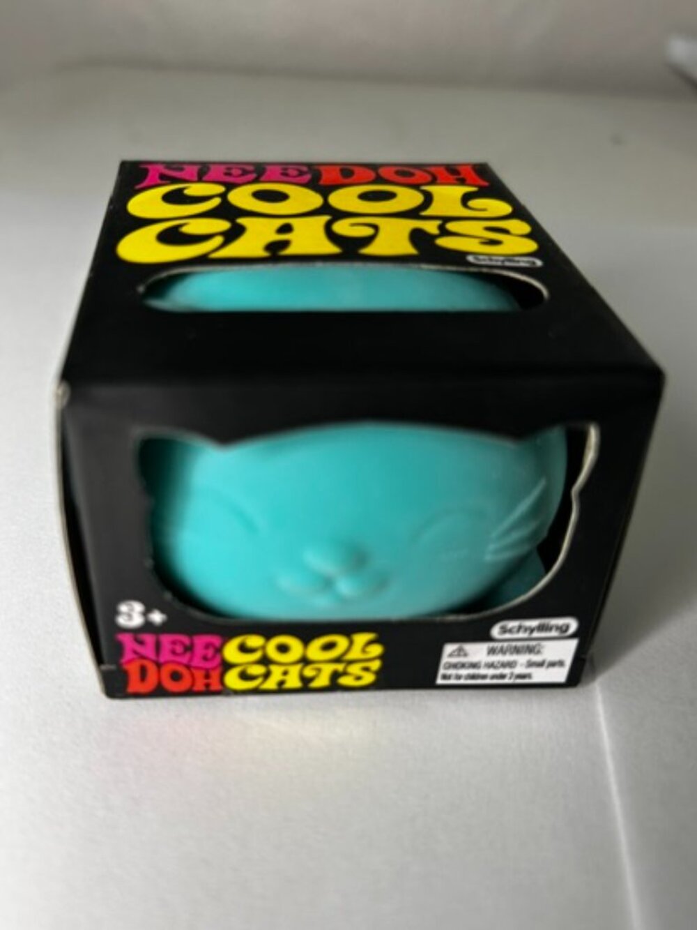 NeeDoh Cool Cats Teal New in Sealed Box!